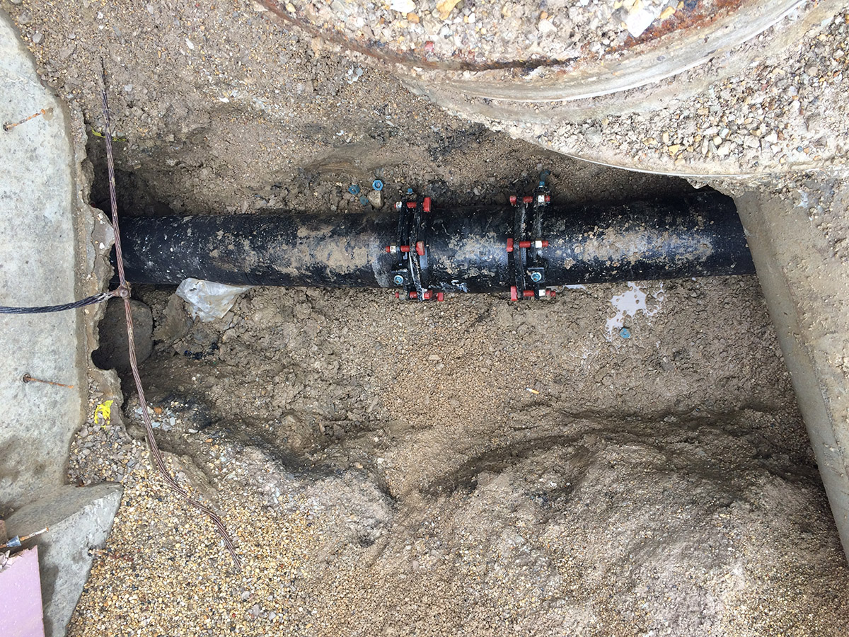 400A Underground Fire Water Piping Repair Advanced Photon Source